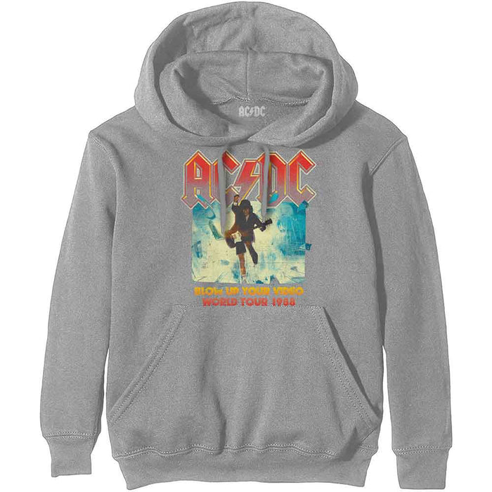 AC/DC Blow Up Your Video Grey XX-Large Hoodie