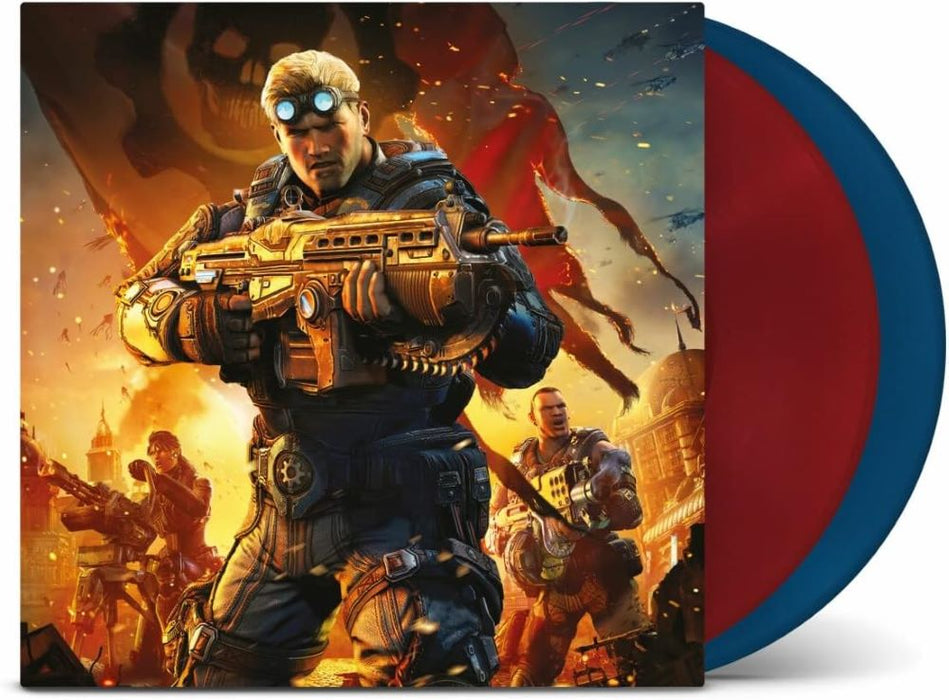 Gears Of War: Judgment Original Soundtrack Vinyl LP Red & Blue Colour 2023