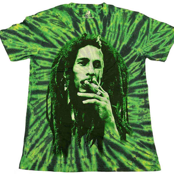 Bob Marley Smoke Green Large T-Shirt
