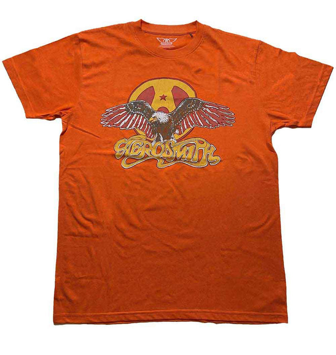 Aerosmith Eagle Orange Large T-Shirt