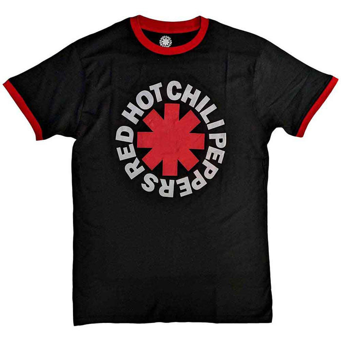 Red Hot Chili Peppers Ringer Black X-Large Unisex T-Shirt