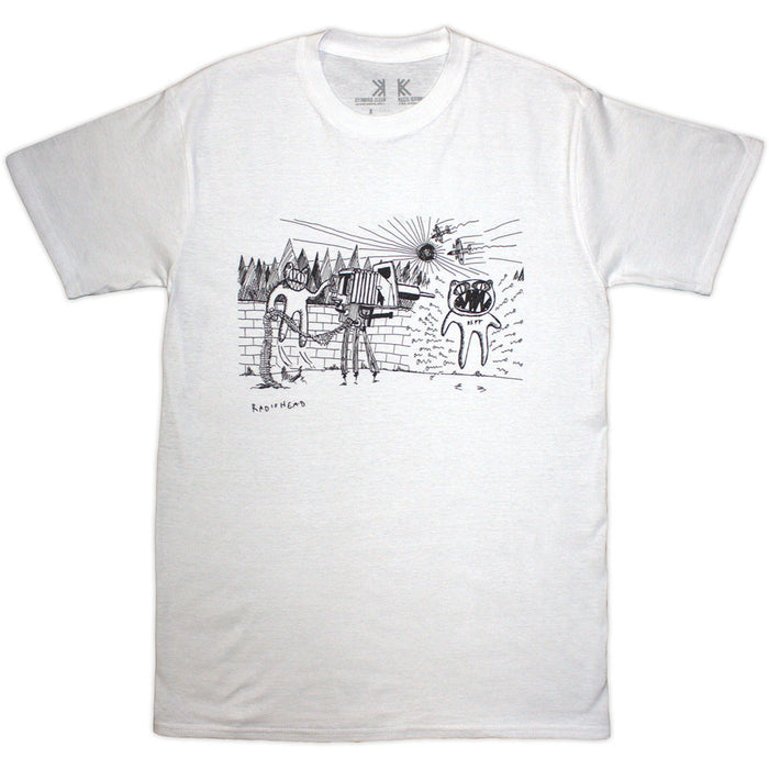 Radiohead Despot Note Pad White X-Large T-Shirt