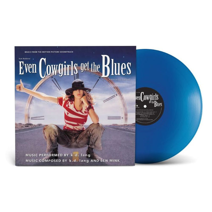 k.d. lang  Even Cowgirls Get The Blues (Music From The Motion Picture Soundtrack) Vinyl LP Translucent Blue Colour 2025