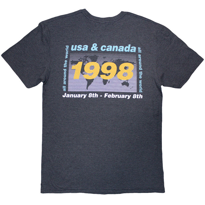 Oasis 1998 World Tour USA/Canada Navy Blue Large T-Shirt