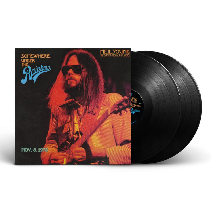 Neil Young With The Santa Monica Flyers Somewhere Under The Rainbow Vinyl LP 2023