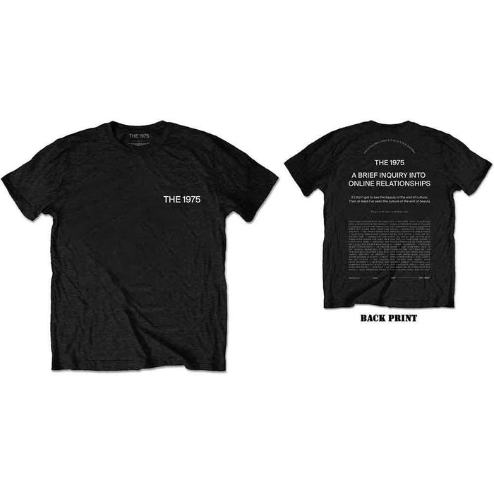 The 1975 ABIIOR Welcome Welcome Black X-Large T-Shirt