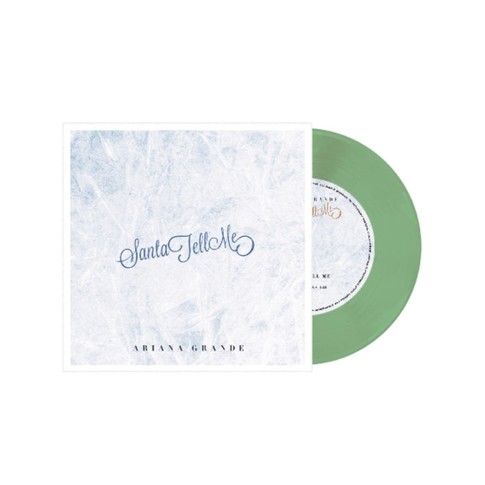 Ariana Grande Santa Tell Me 7" Vinyl Single Green Colour 2024
