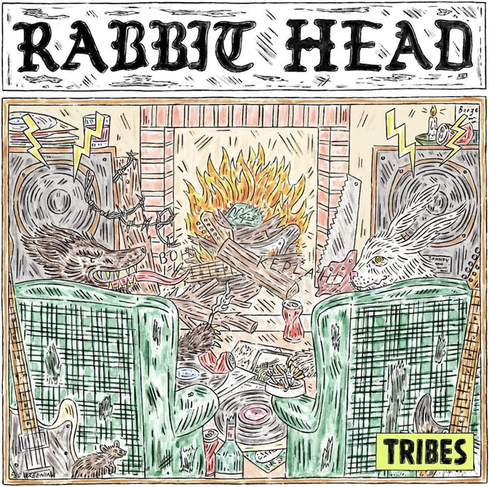 Tribes Rabbit Head Vinyl LP Glow In The Dark Colour 2023