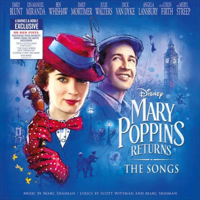 Mary Poppins Returns - The Songs Vinyl LP Red Colour