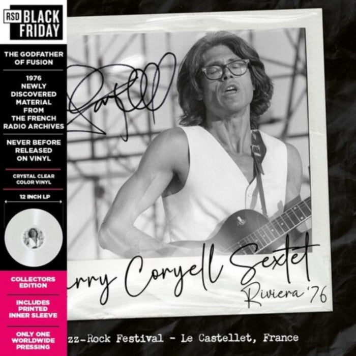 The Eleventh House featuring Larry Coryell Riviera '76 Vinyl LP Clear Colour Black Friday 2025