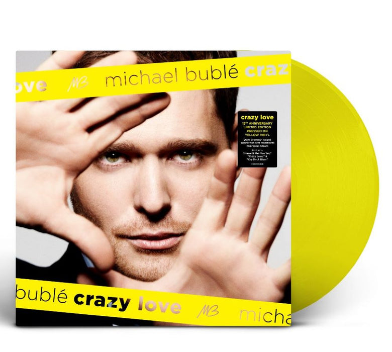 Michael Buble Crazy Love Vinyl LP Lemonade Yellow Colour 2024