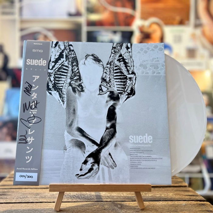 Suede Antidepressants Vinyl LP Signed Assai Obi Edition White Colour 2025