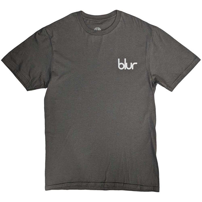 Blur Parklife Charcoal Grey Small T-Shirt