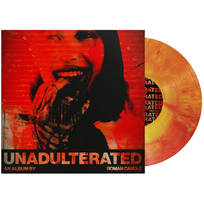 Roman Candle UNADULTERATED Vinyl LP Red & Yellow Galaxy Colour Due Out 25/09/26