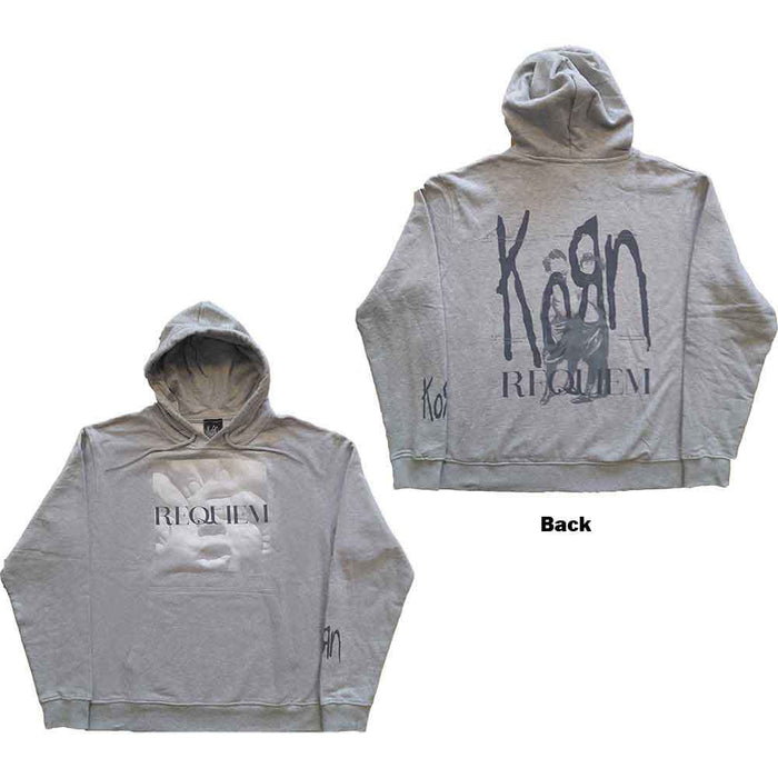 Korn Requiem Grey XX-Large Hoodie