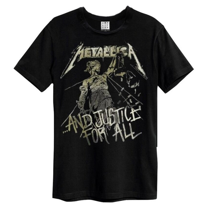 Metallica And Justice For All Black Large T-Shirt