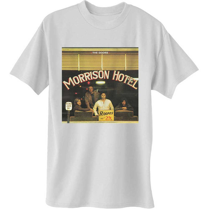 The Doors Morrison Hotel White X-Large T-Shirt