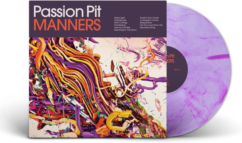 Passion Pit Manners Vinyl LP 15th Anniversary 2024