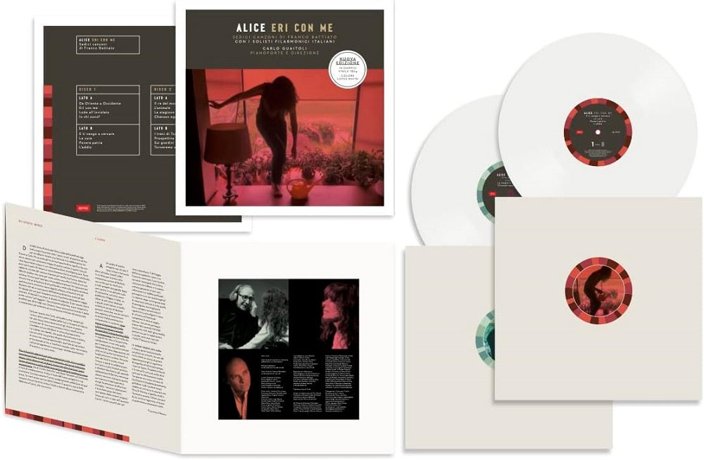 Alice Eri Con Me Vinyl LP Lotus White Colour 2023