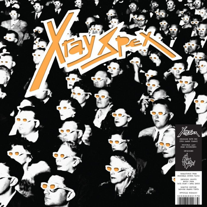 X-Ray Spex Obsessed With You (The Early Years) Vinyl LP Neon Orange Colour 2026