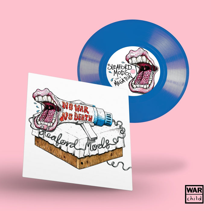 Sleaford Mods Megaton 7" Vinyl Single Indies Blue Colour 2025
