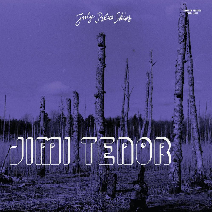 Jimi Tenor & Cold Diamond & Mink July Blue Skies Vinyl LP Indies Violet Smoke Colour Due Out 25/04/25