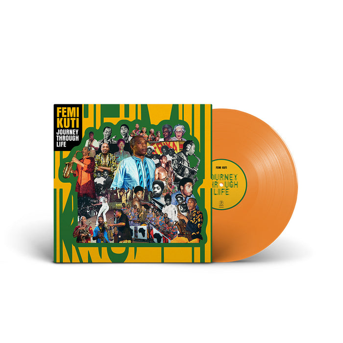 Femi Kuti Journey Through Life Vinyl LP Opaque Orange Colour Due Out 16/05/25