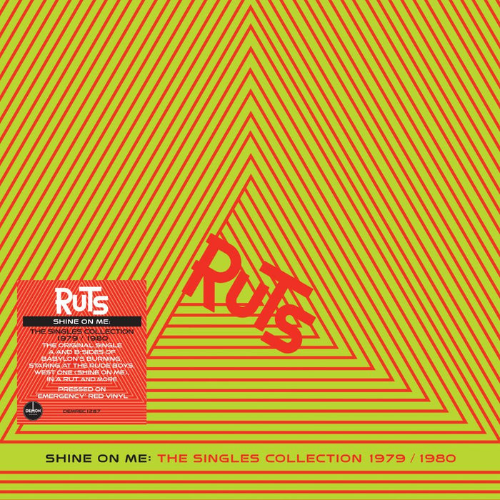The Ruts Shine On Me The Singles Collection 1979 - 1980 Vinyl LP Emergency Red Translucent Colour 2026