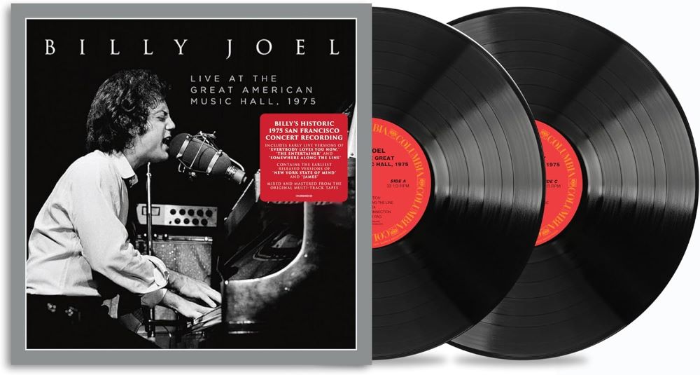 Billy Joel Live At The Great American Music Hall 1975 Vinyl LP 2024