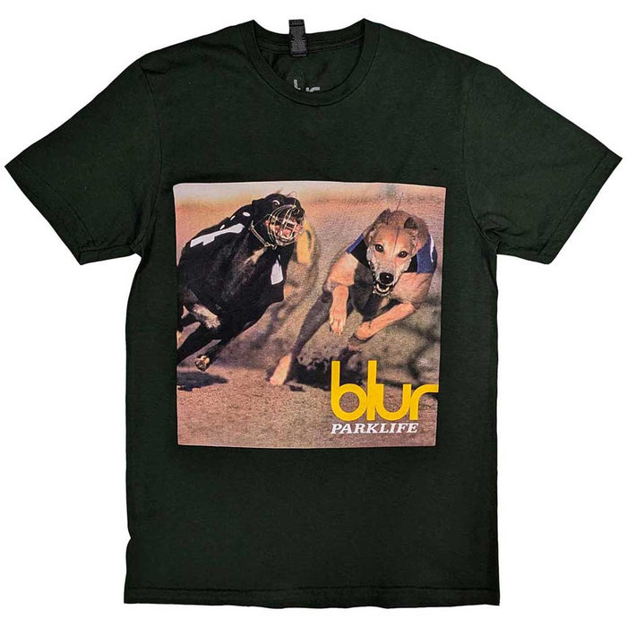 Blur Parklife Green Medium T-Shirt