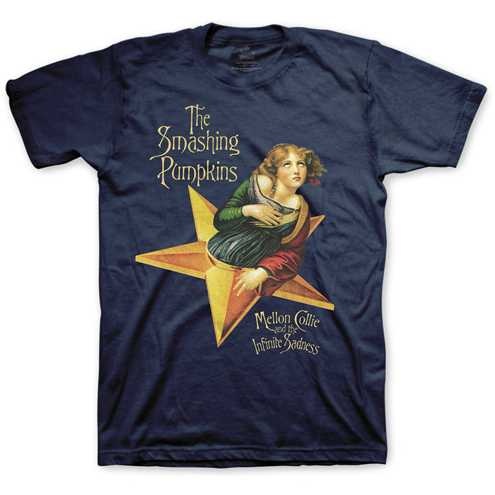 Smashing Pumpkins Mellon Collie Navy Blue Medium Unisex T-Shirt