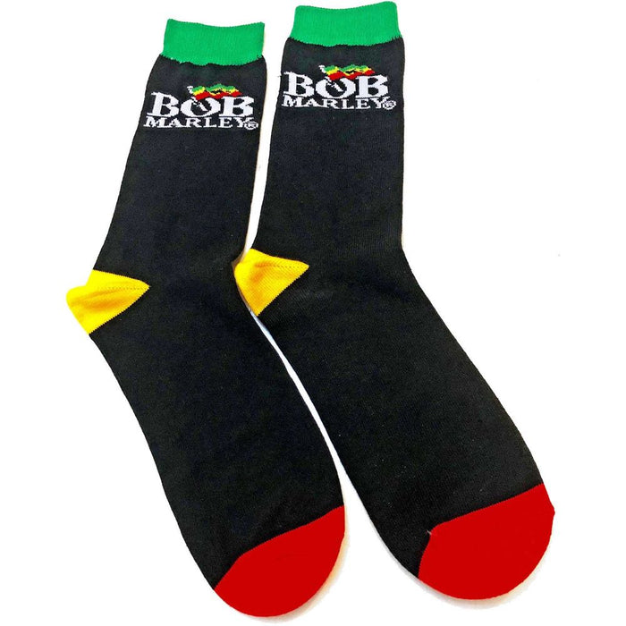 Bob Marley Unisex Ankle Socks: Logo (Uk Size 7 - 11)