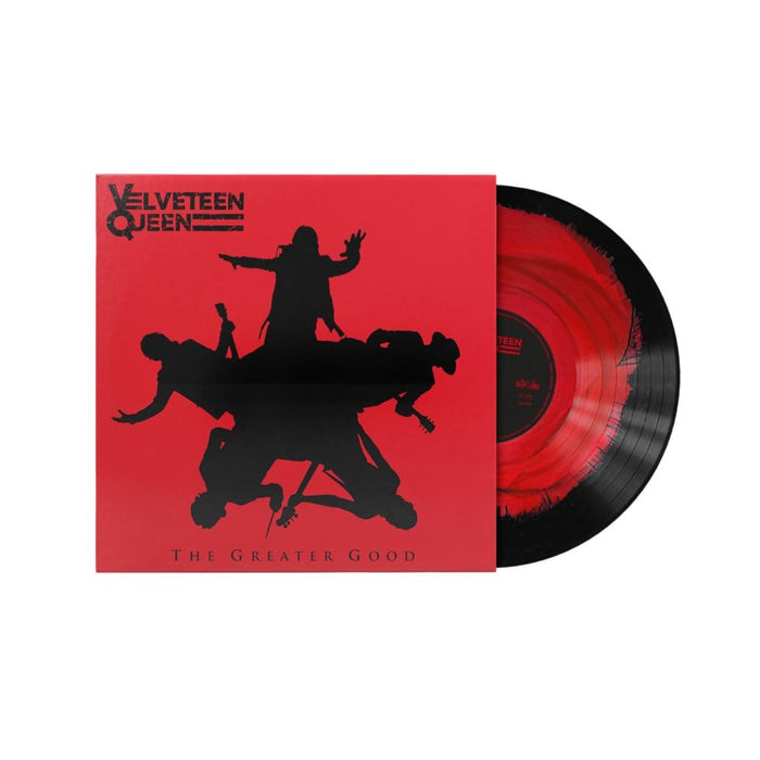 Velveteen Queen The Greater Good Vinyl LP Red & Black Corona Colour Due Out 18/09/26
