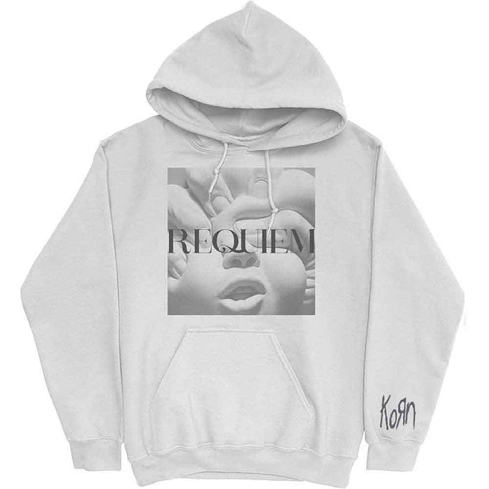 Korn Requiem White Small Hoodie