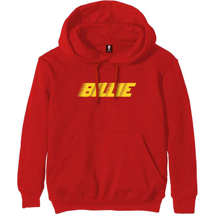 Billie Eilish Racer Logo Red Large Hoodie