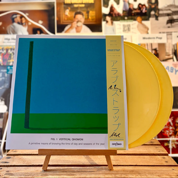Arab Strap Half-Told Tales Vinyl LP Signed Assai Obi Edition Yellow Colour 2026