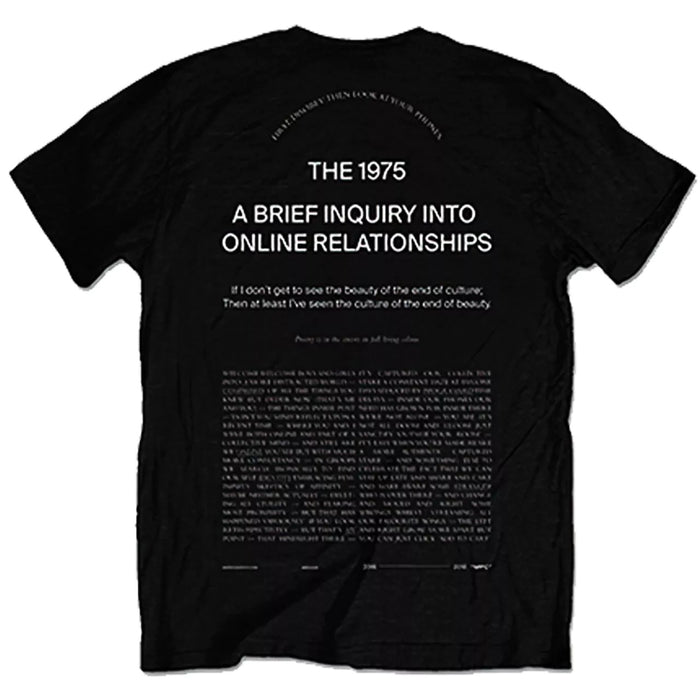 The 1975 ABIIOR Welcome Welcome Black Large T-Shirt