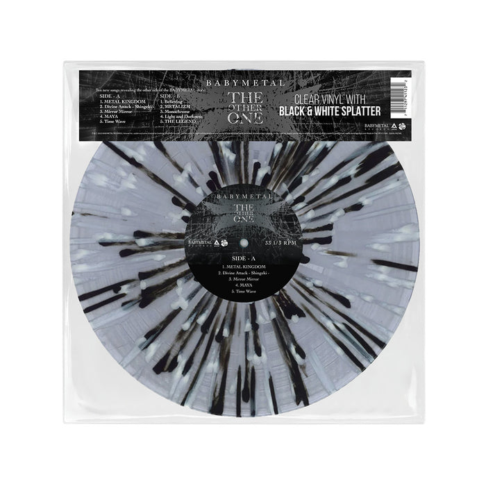 BABYMETAL THE OTHER ONE Vinyl LP Clear w/Black & White Splatter Colour 2025