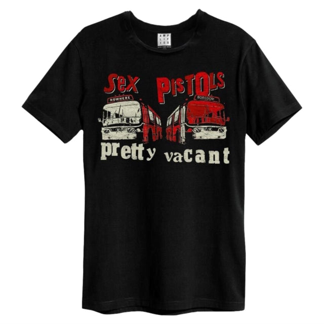 Sex Pistols Pretty Vacant Amplified Black XXL Unisex T-Shirt