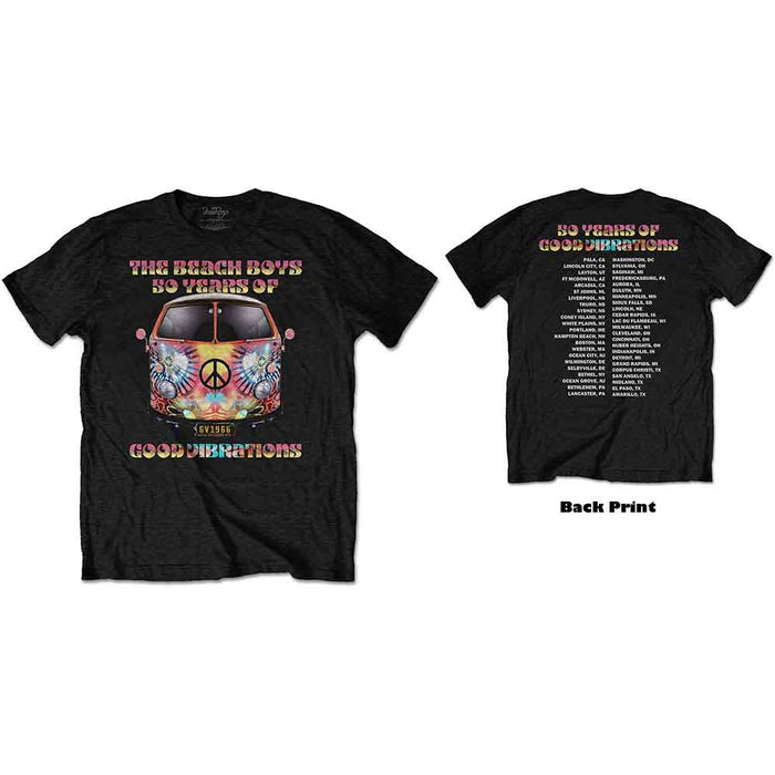 The Beach Boys Good Vibes Tour Black Medium T-Shirt
