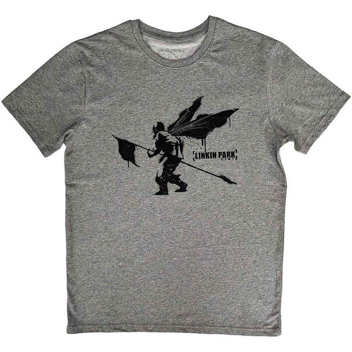 Linkin Park Street Soldier Grey Large T-Shirt