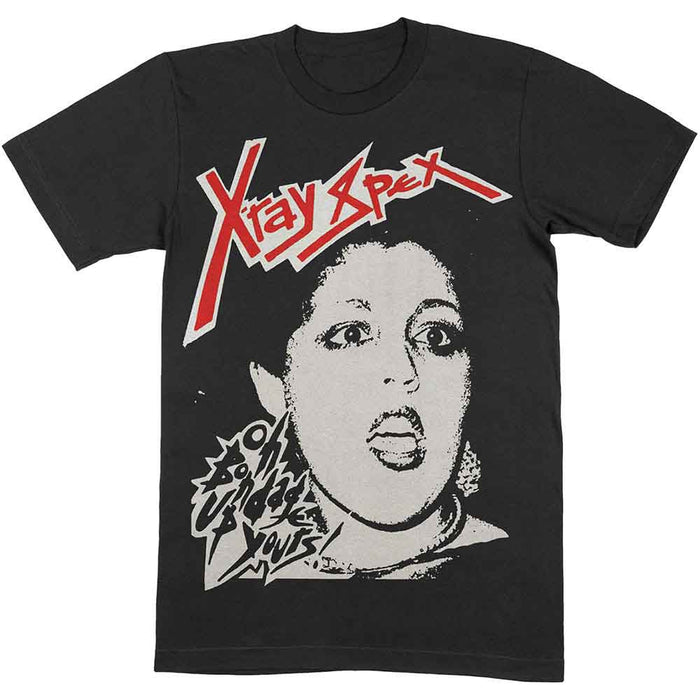 X-Ray Spex Oh Bondage Black Medium T-Shirt