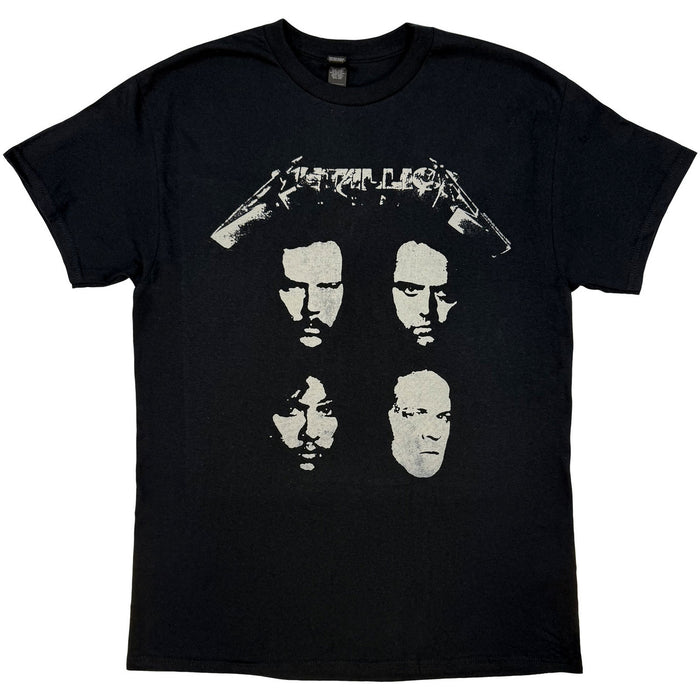 Metallica 4 Faces Black XX-Large T-Shirt