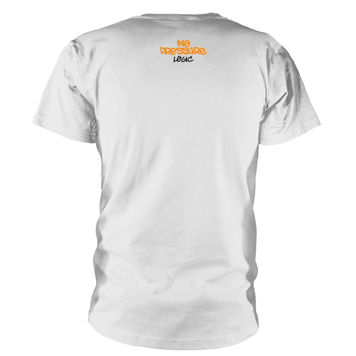 Logic No Pressure White Small T-Shirt