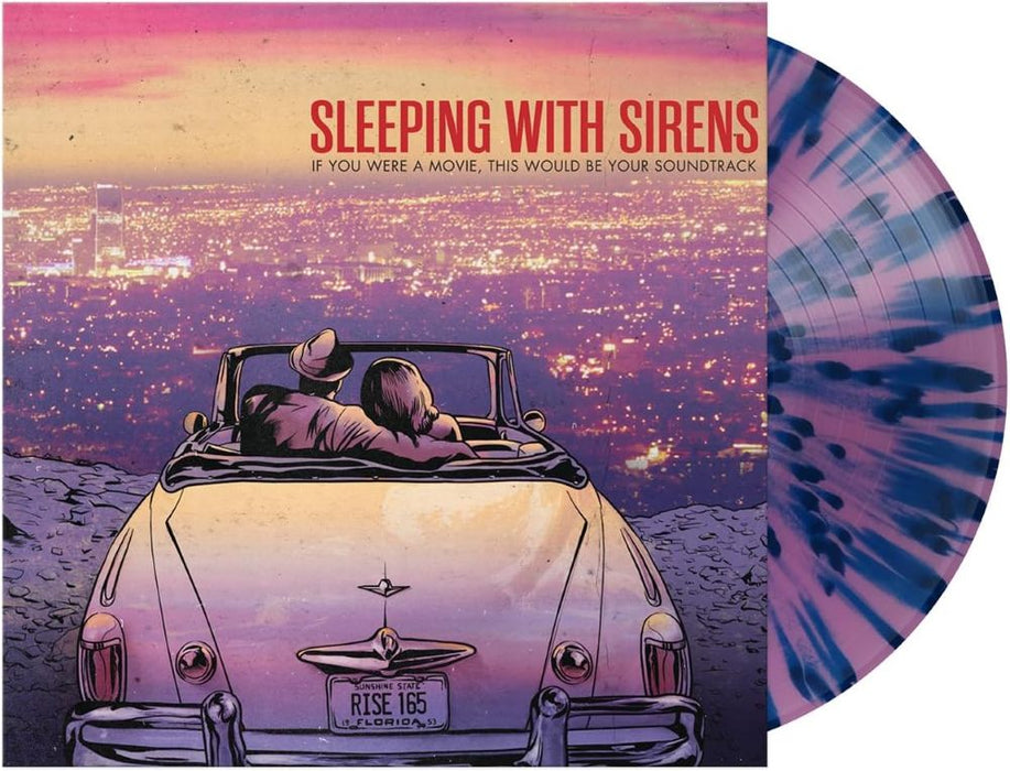 Sleeping With Sirens If You Were A Movie, This Would Be Your Soundtrack Vinyl LP Purple & Blue Splatter 2025