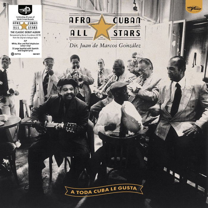 Afro Cuban All Stars A Toda Cuba le Gusta (30th Anniversary Edition) Vinyl LP Red, White & Blue Colour (Cuban Flag) Due Out 26/06/26