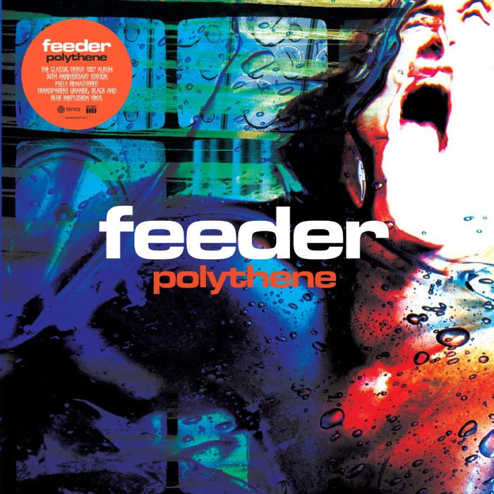 Feeder Polythene Vinyl LP Transparent Orange w/Black & Blue Inkplosion Colour Due Out 20/11/26