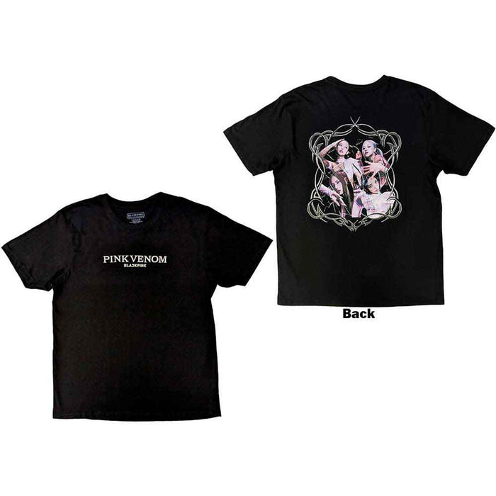 BLACKPINK Pink Venom Black XX-Large T-Shirt