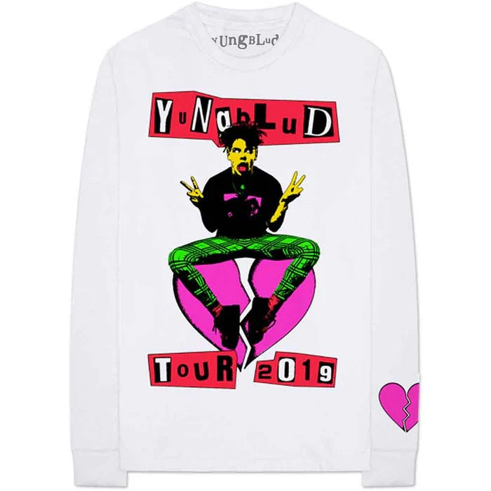 Yungblud Punker White Small Long Sleeve T-Shirt