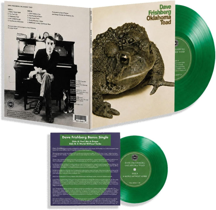 Dave Frishberg Oklahoma Toad Vinyl LP + Bonus 7"" Due Out 16/10/26